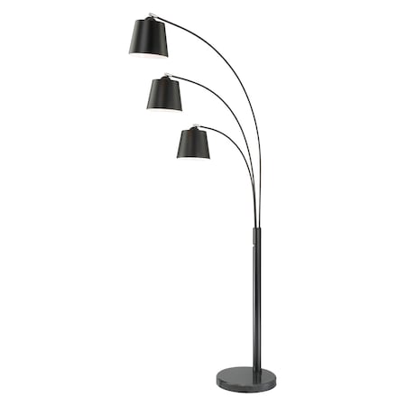 Lite Source Quana Floor Lamp LS-83033BLK